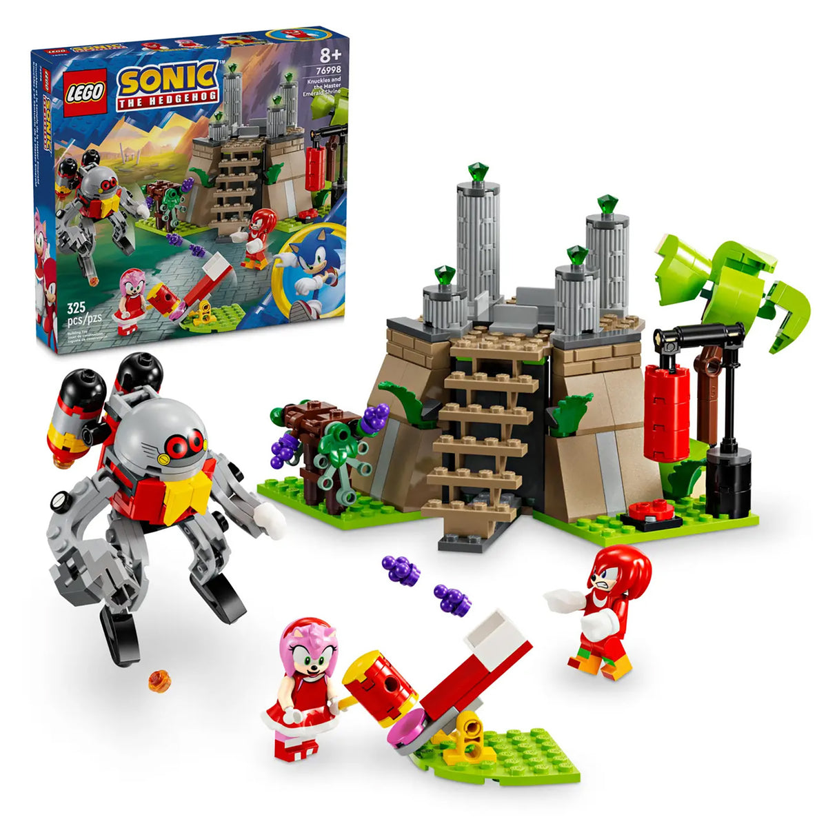 LEGO Sonic Knuckles and the Master Emerald Shrine 76998