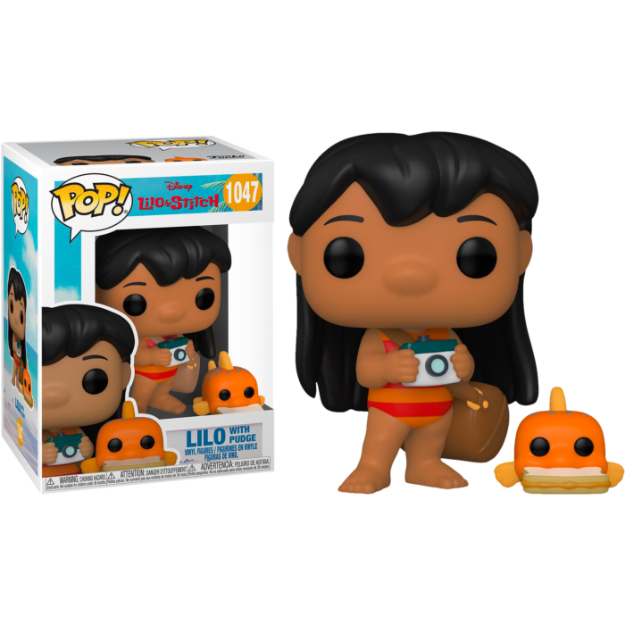 Lilo & Stitch With Pudge Pop! Vinyl Figure