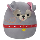 Squishmallows 8" Disney Valentines Day Tramp Plush