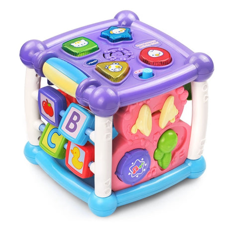 VTech Baby Turn & Learn Cube Pink