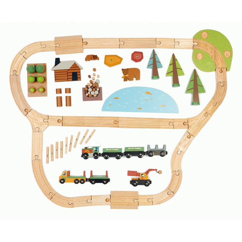 Tender Leaf Toys Wild Pines Train Set