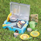 Melissa & Doug Let's Explore - Wooden Camp Stove Play Set