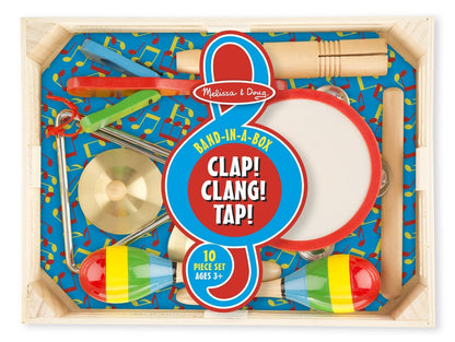 Melissa & Doug - Band in a Box Clap! Clang! Tap!
