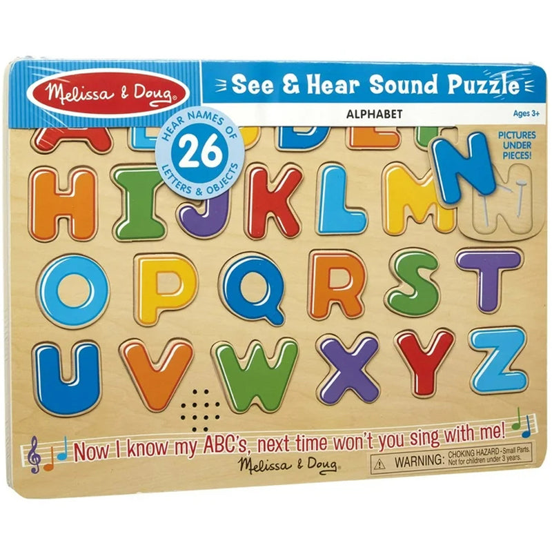 Melissa Doug Alphabet Sound Puzzle - Main Image