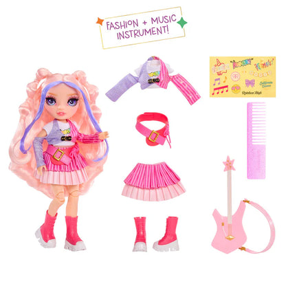 Rainbow High Jr High Rockband Fashion Dolls Bella