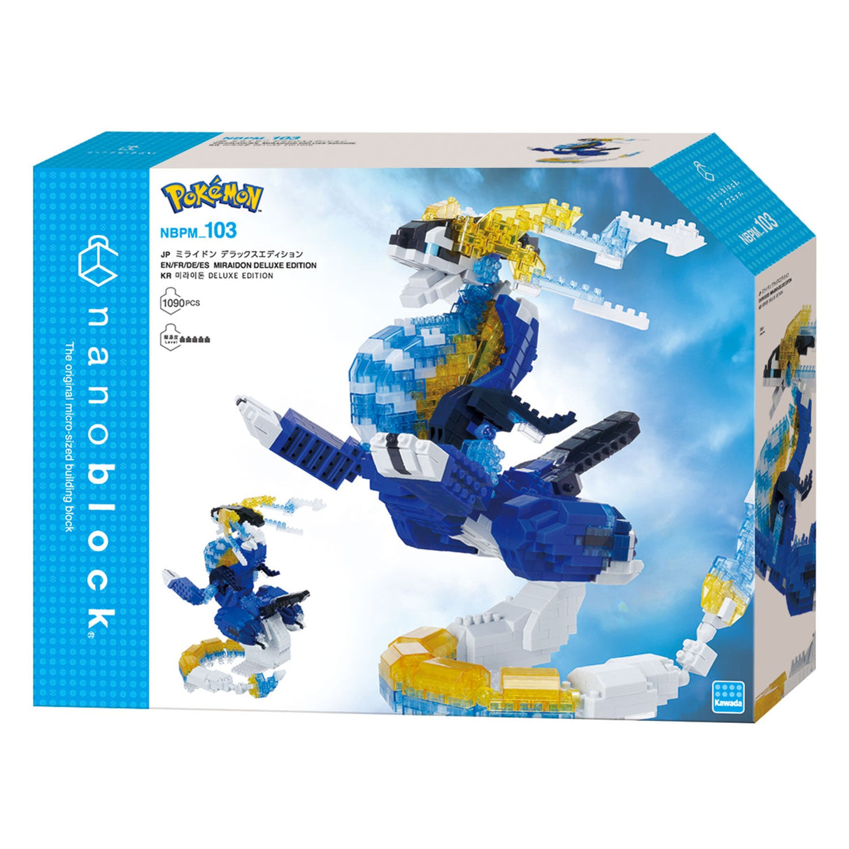 Nanoblock Pokemon Deluxe Miraidon Building Set