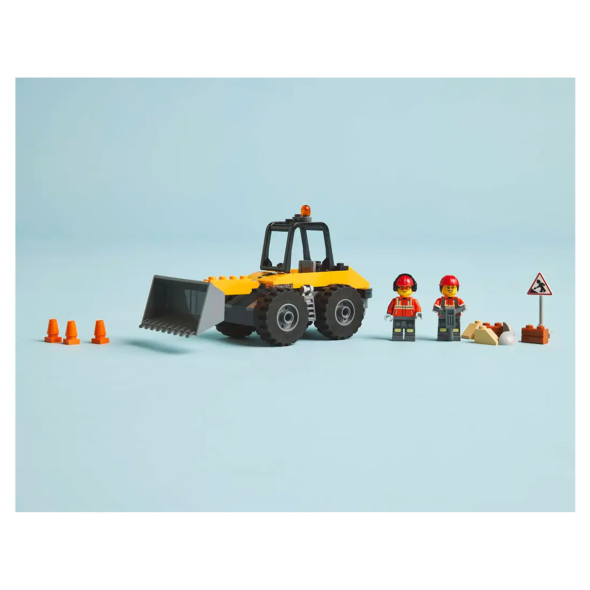 LEGO City Yellow Construction Wheel Loader 60450