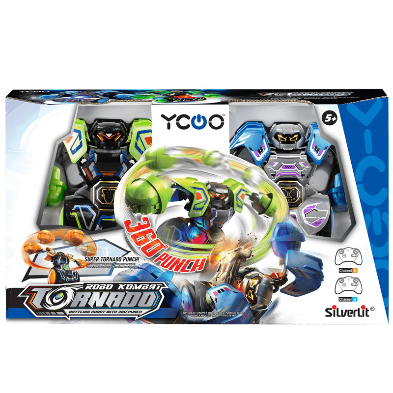 Silverlit Robo Kombat Spin Battle Pack Tornado