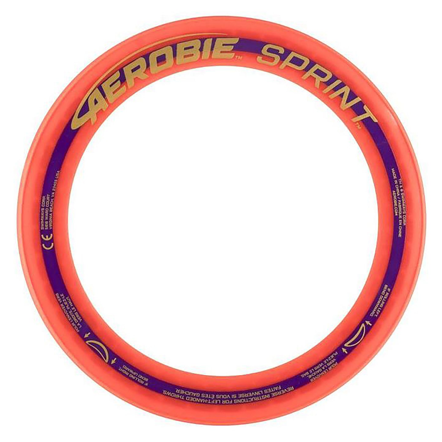 Aerobie Sprint Frisbee Ring (25 cms)