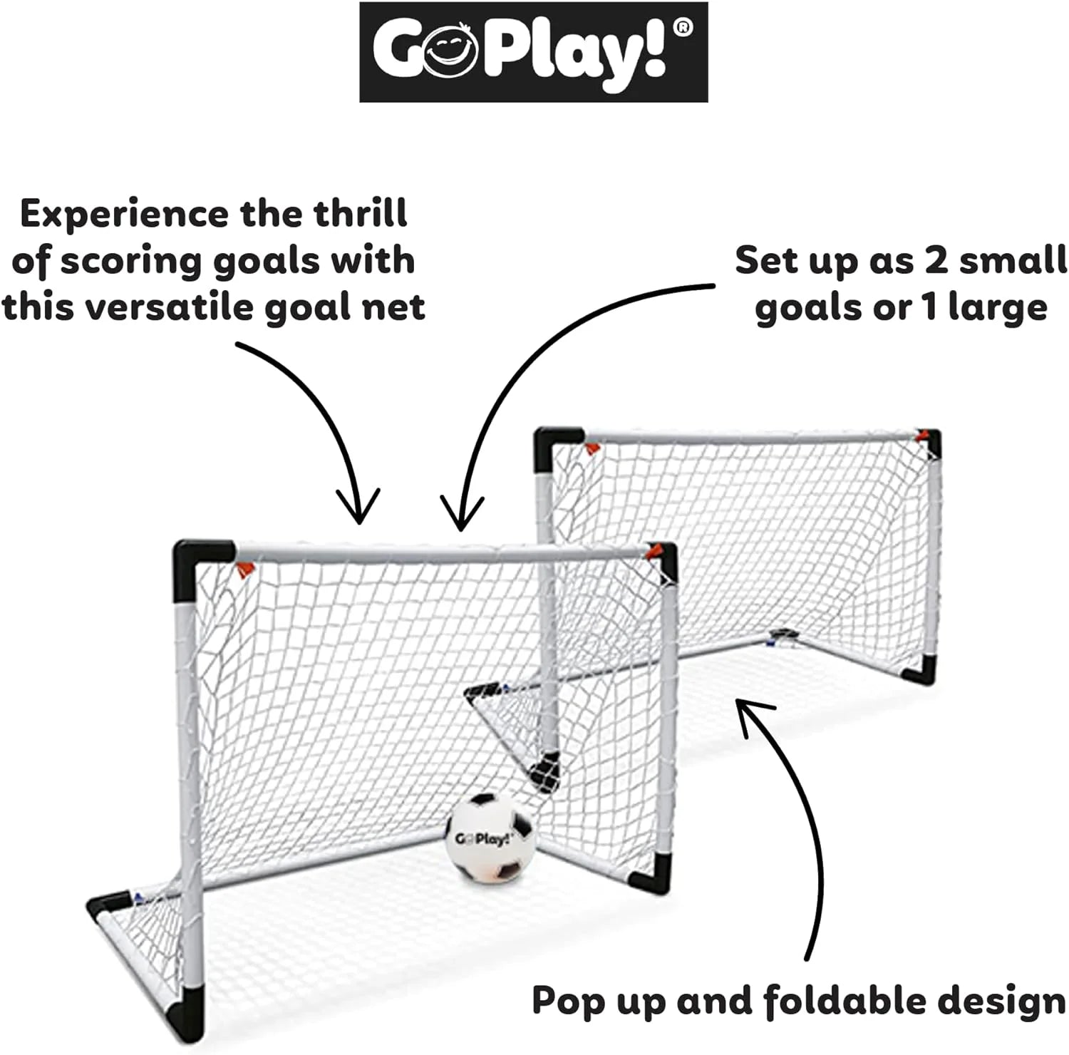 Go Play Goal Post 2 in 1