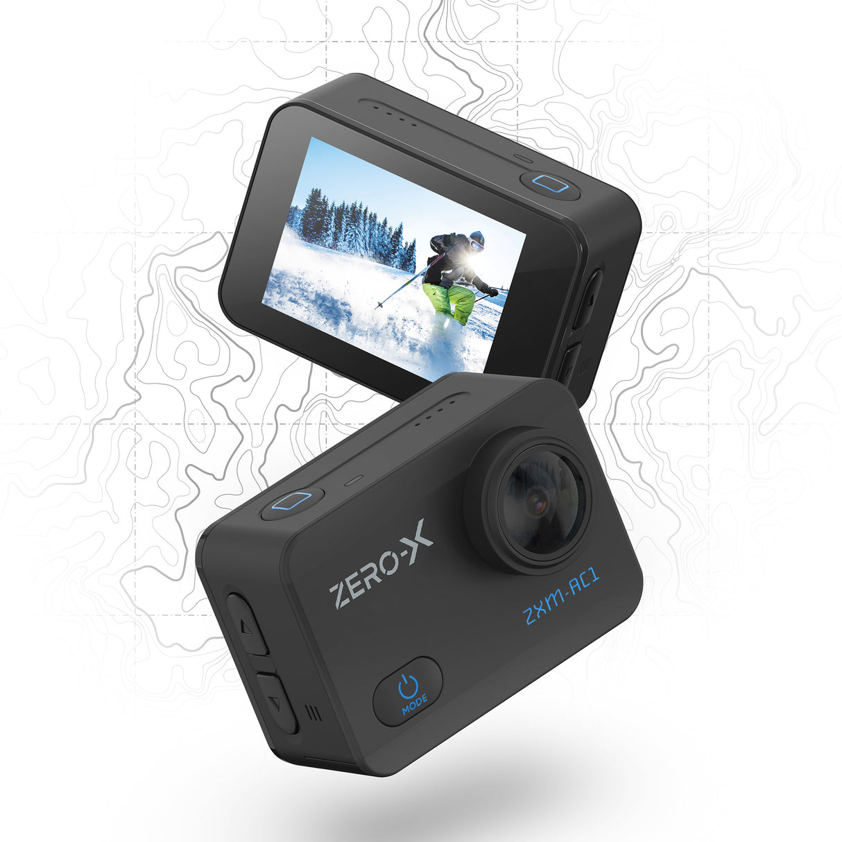 Zero-X Fhd  With 2.0" Screen Action Cam