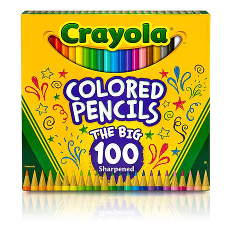 Crayola The Big coloursed Pencils (Pack of 100)