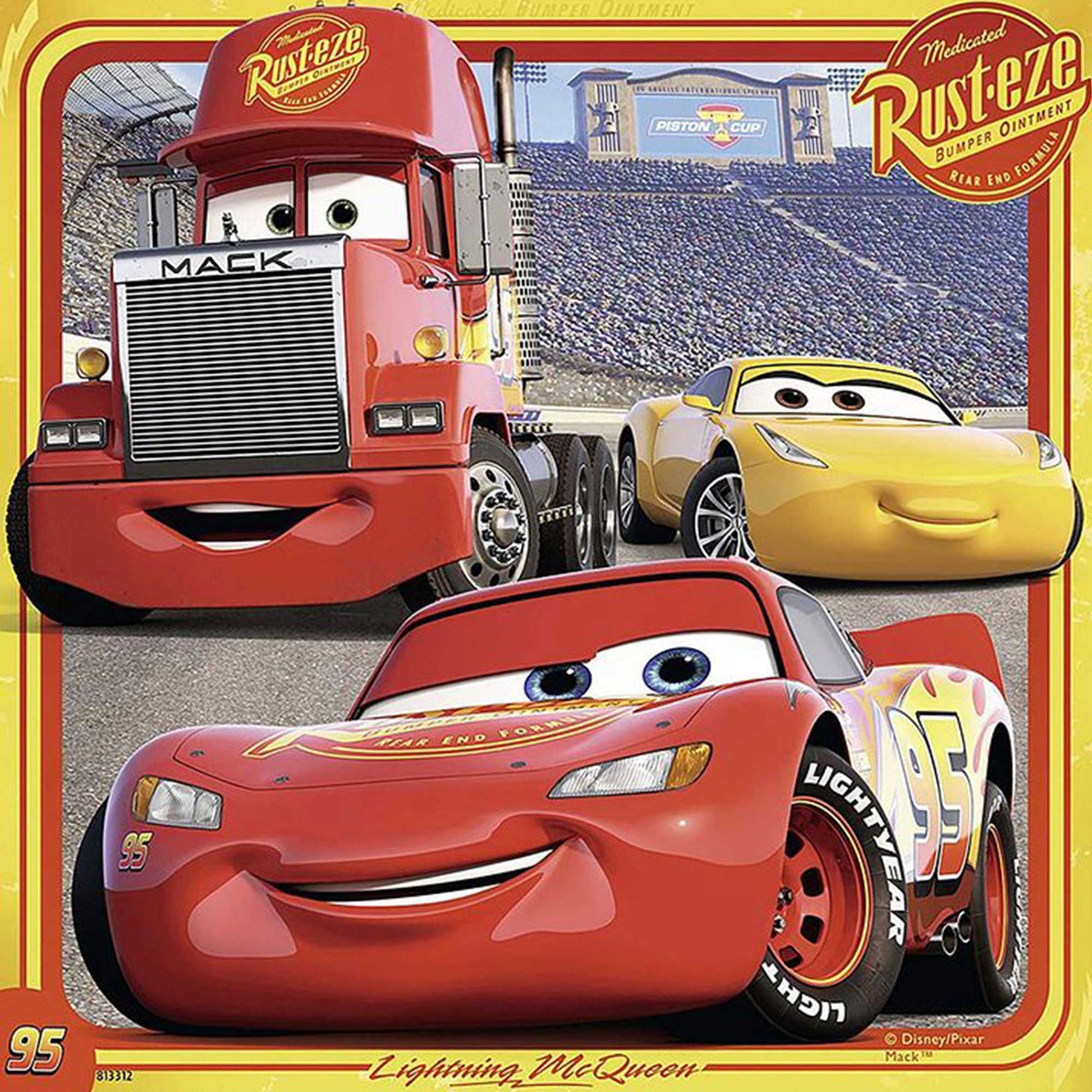 Ravensburger Disney Cars 3 Collection 3x49pc Jigsaw Puzzles