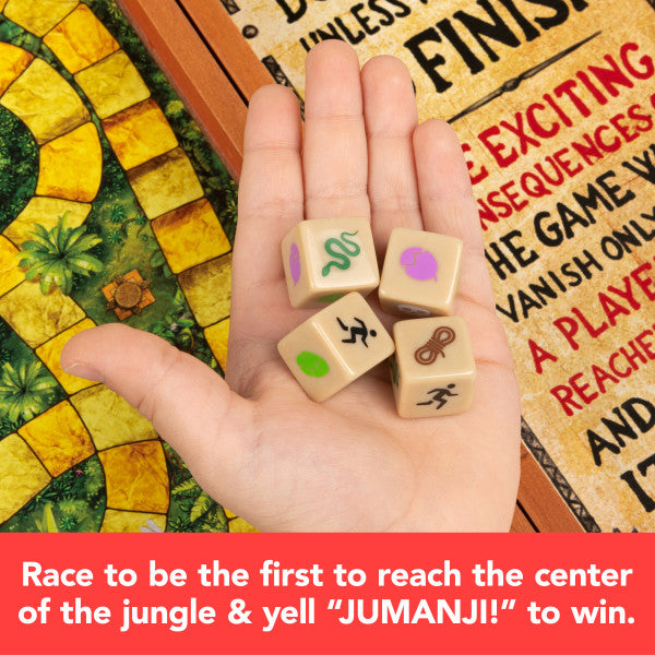 Jumanji Wooden Case Game