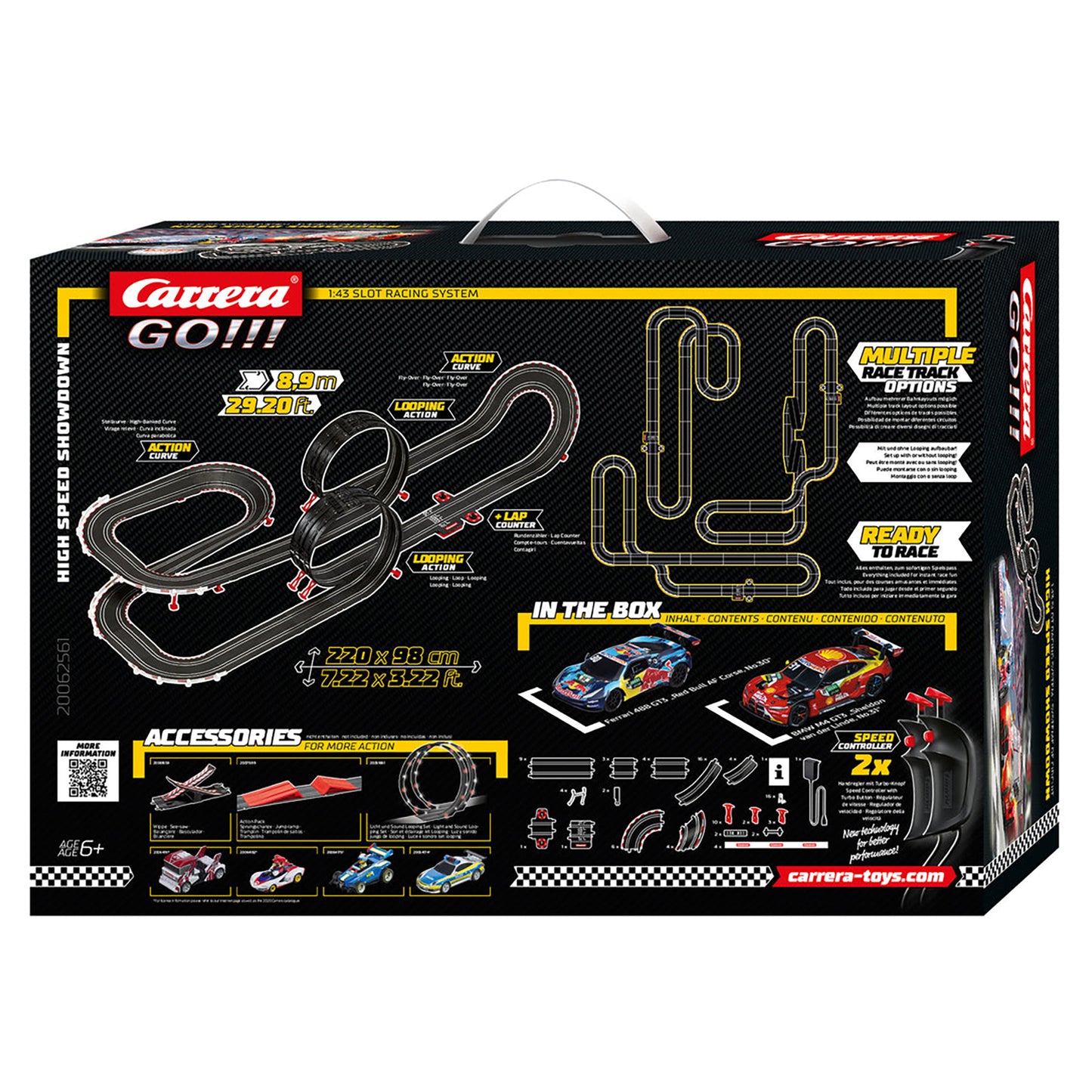 Carrera Go DTM High Speed Showdown Slot Cars