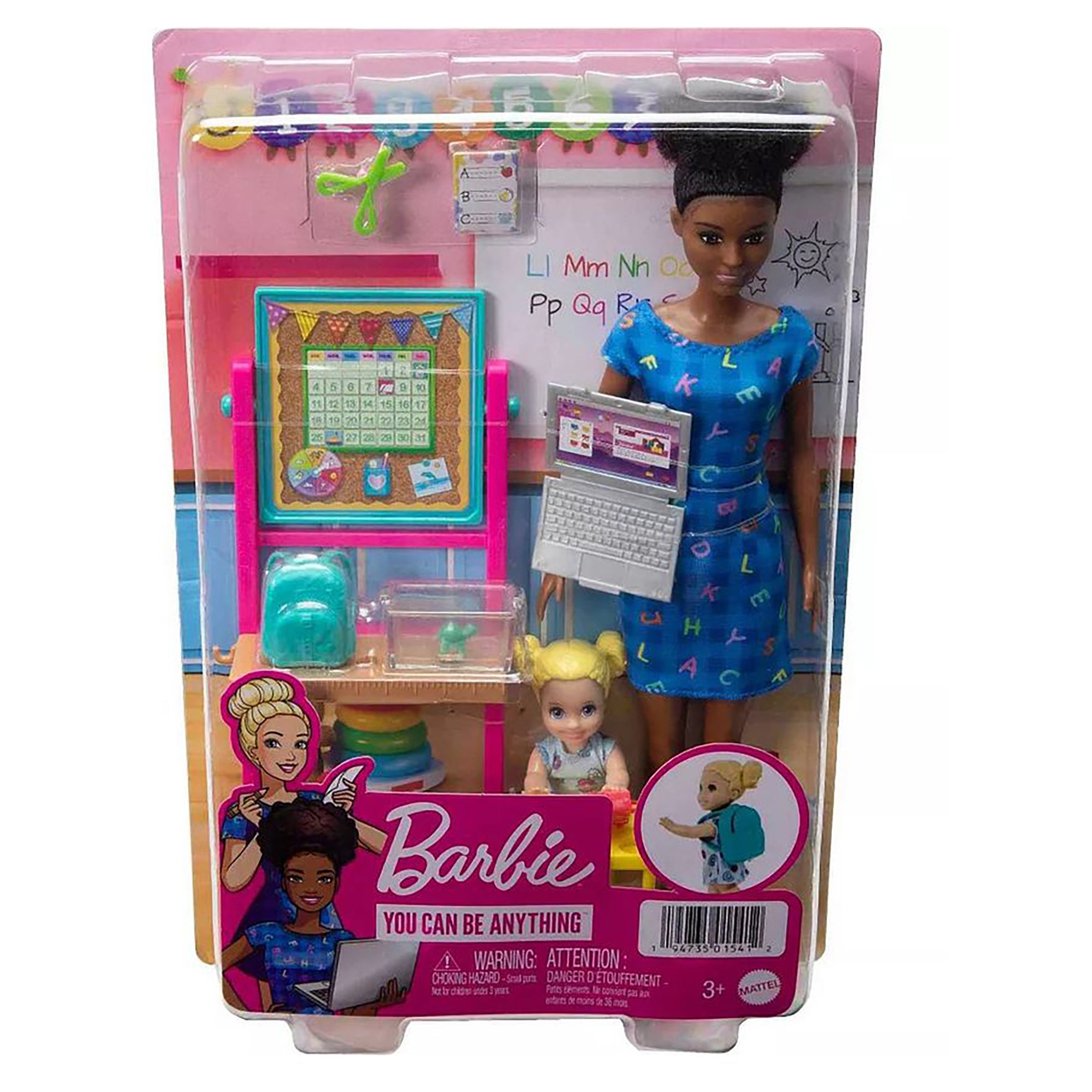 Barbie school best sale teacher set