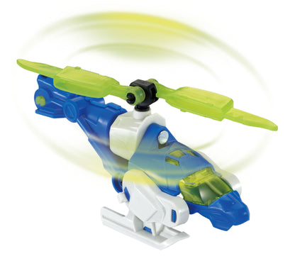 Vtech Switch & Go Dinos Power Up Velociraptor Helicopter