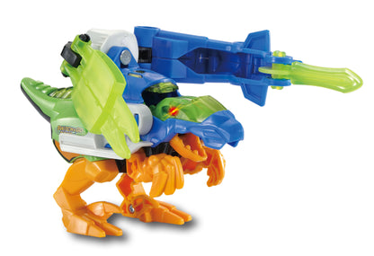 Vtech Switch & Go Dinos Power Up Velociraptor Helicopter