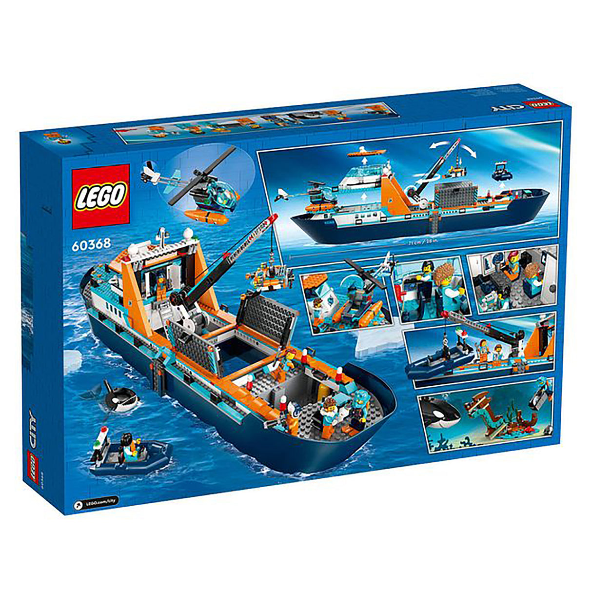 LEGO City Arctic Explorer Ship 60368 (815 pieces)