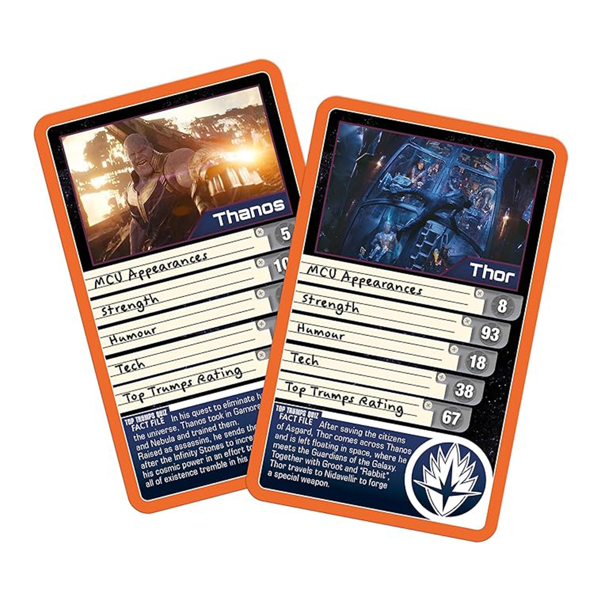 Top Trumps Guardians of the Galaxy Card Game