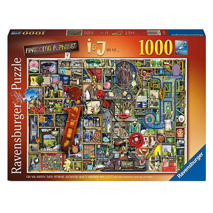 Ravensburger Awesome Alphabet I & J Puzzle (1000 pieces)