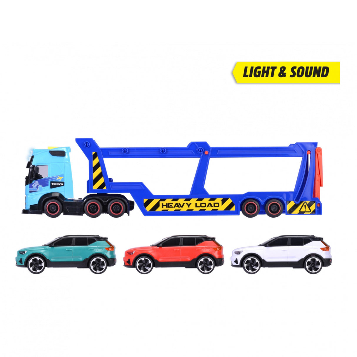 Dickie Toys Volvo Car Transporter Set