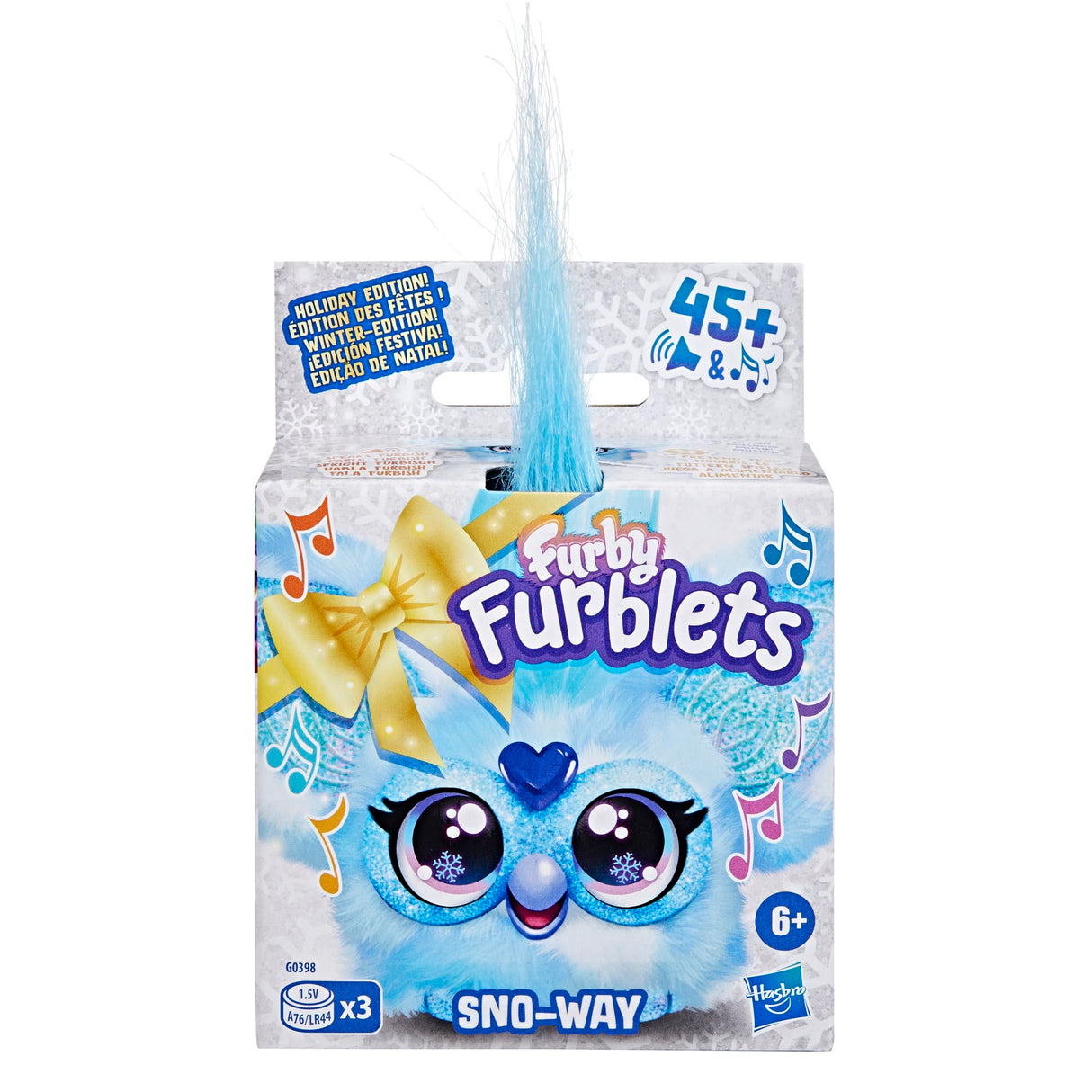 Furby Furblets Sno-Way Mini Electronic Plush Toy