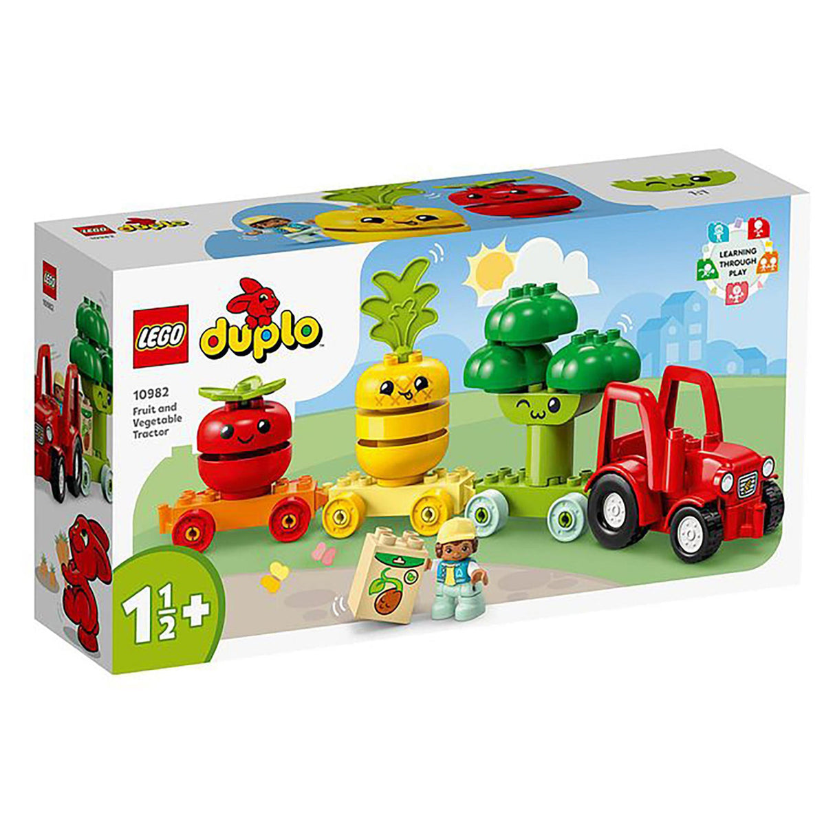 LEGO DUPLO My First Fruit and Vegetable Tractor 10982 (19 pieces)