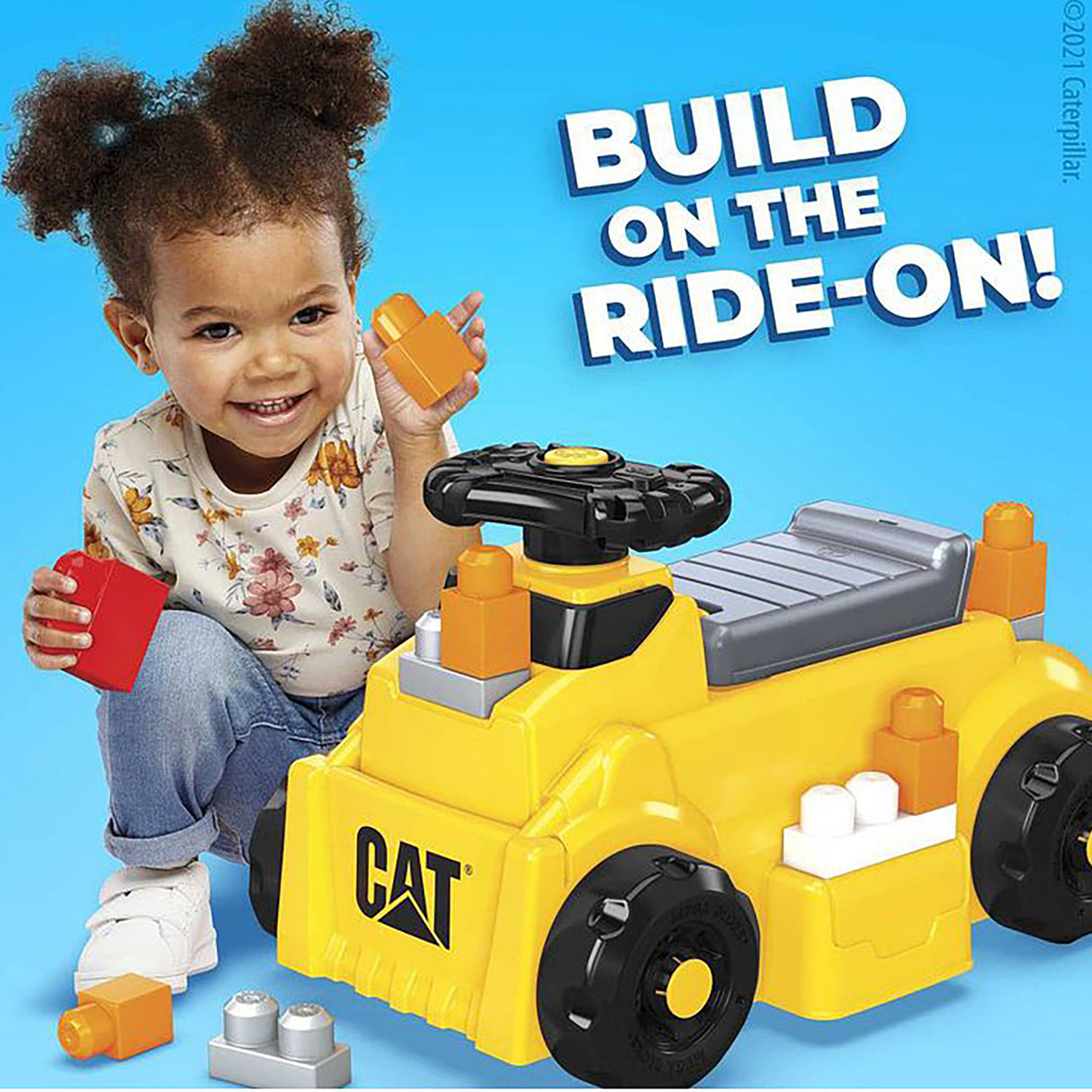 Mega Bloks CAT Build n Play Ride-On
