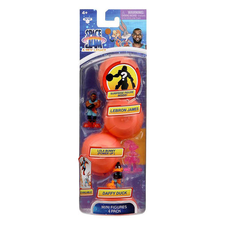 Space Jam A New Legacy Mini Figure - Tune Squad Daffy (Pack of 4)