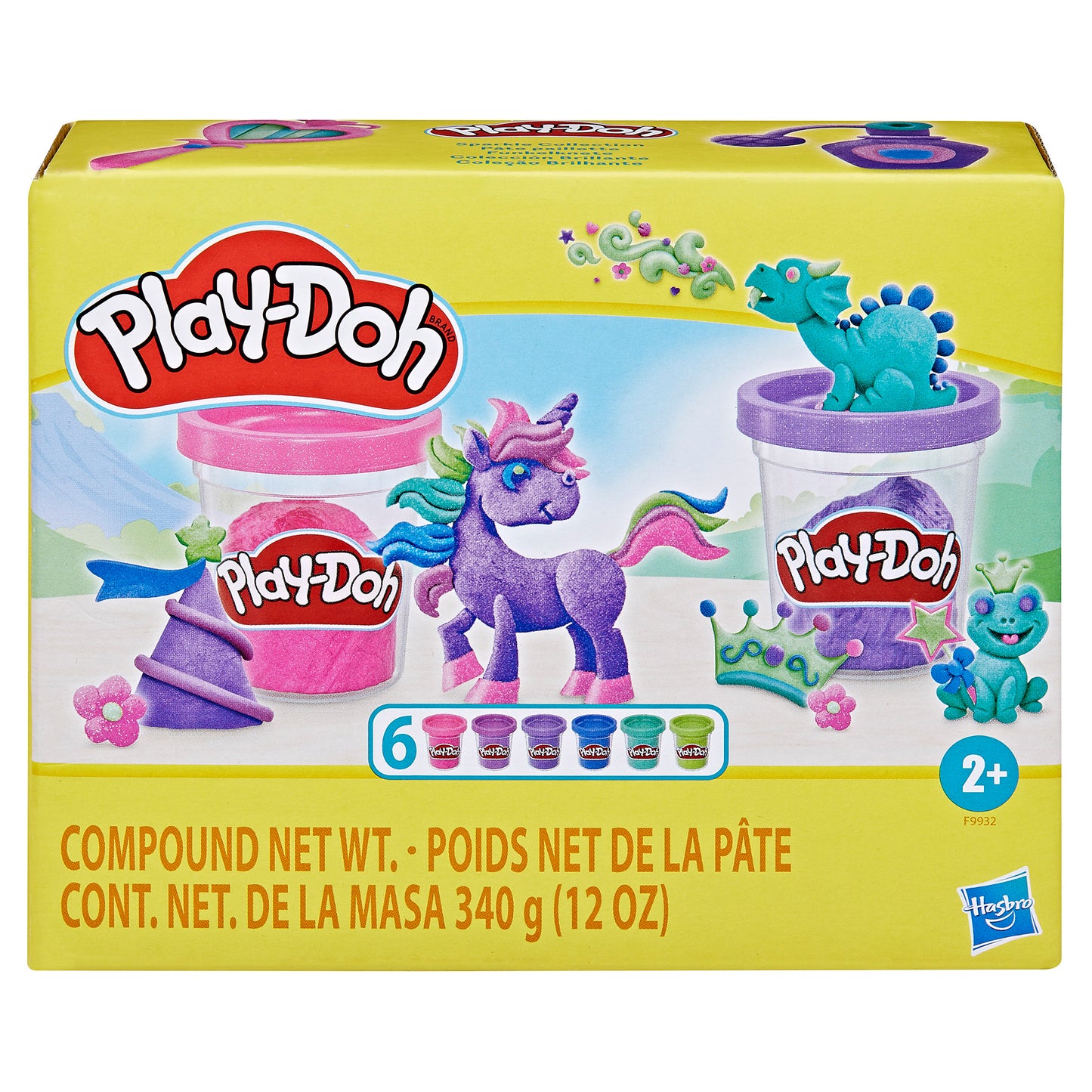 Play-Doh Sparkle Collection (Pack of 6)