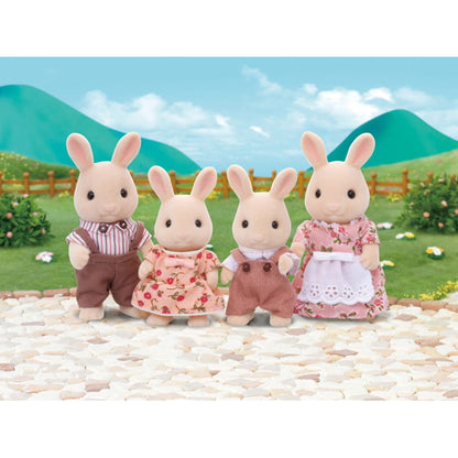 Sylvanian Families Milk Rabbit Family