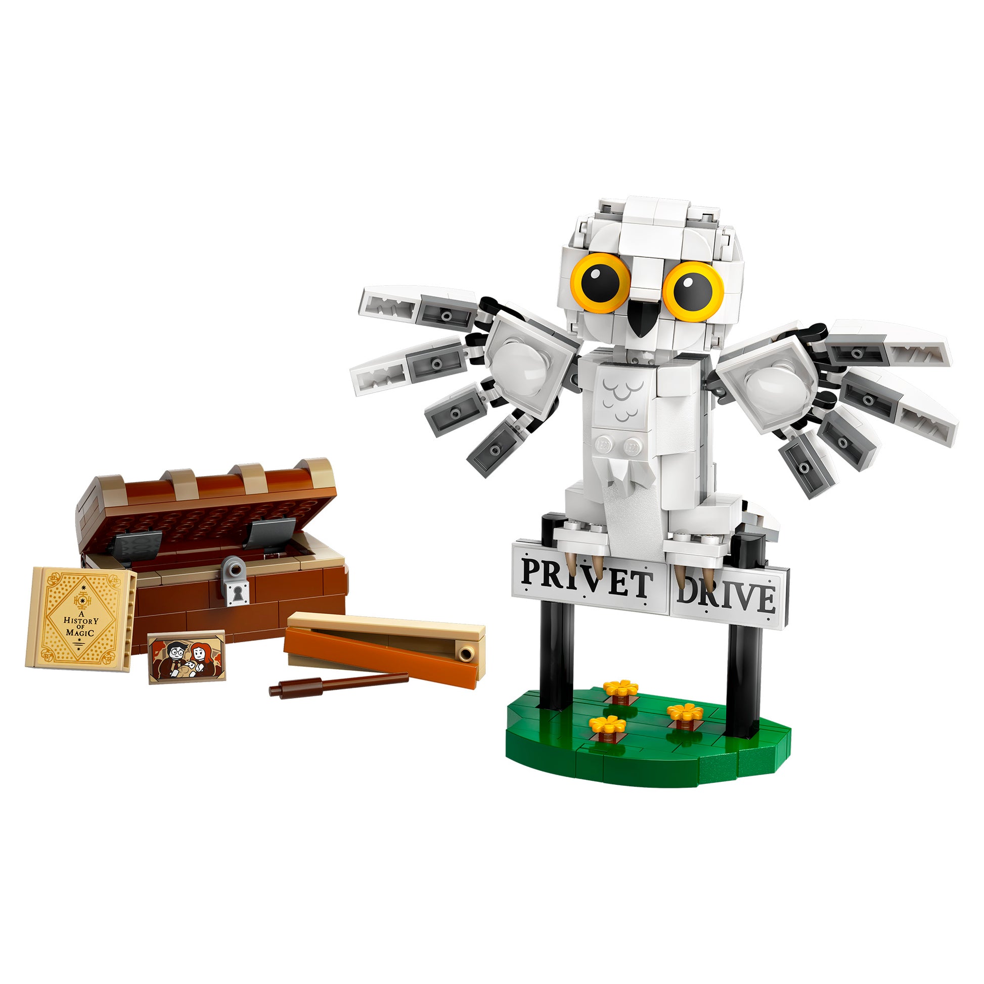 LEGO Harry Potter Hedwig At 4 Privet Drive 76425, (337-Pieces)