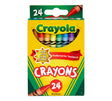 Crayola 24ct Crayon Tuck Box