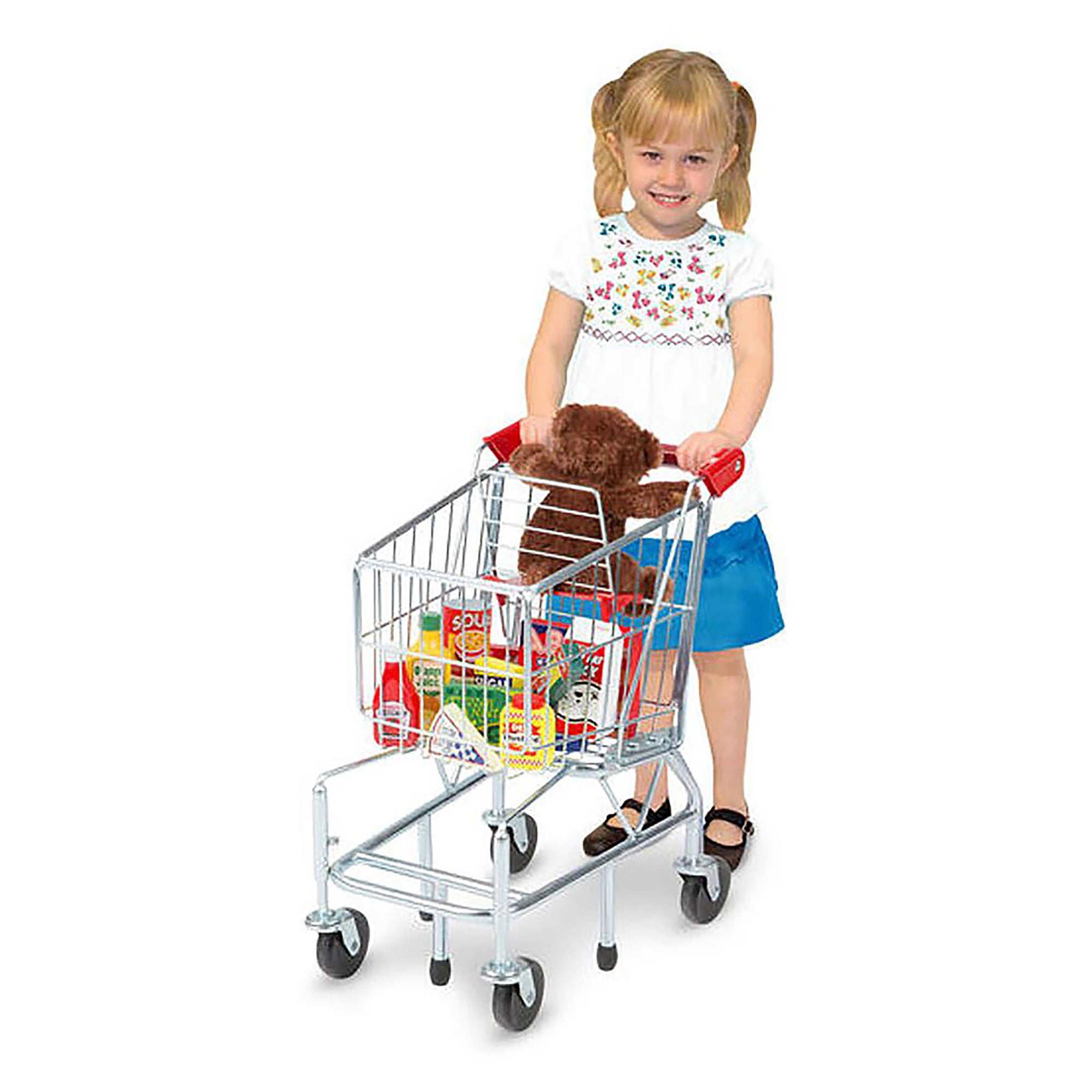 Melissa & doug metal 2025 shopping cart