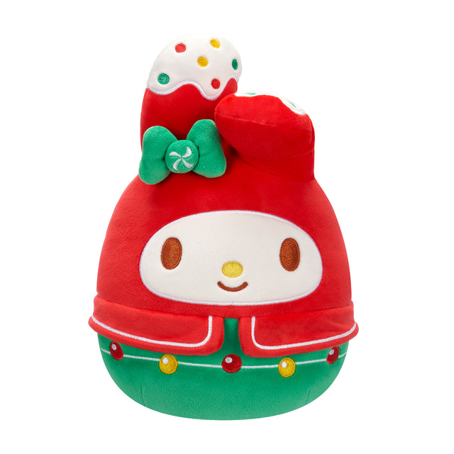 Squishmallows Hello Kitty Holiday My Melody 8"  Plush