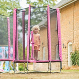 Plum 4ft Junior Springsafe Trampoline Pink