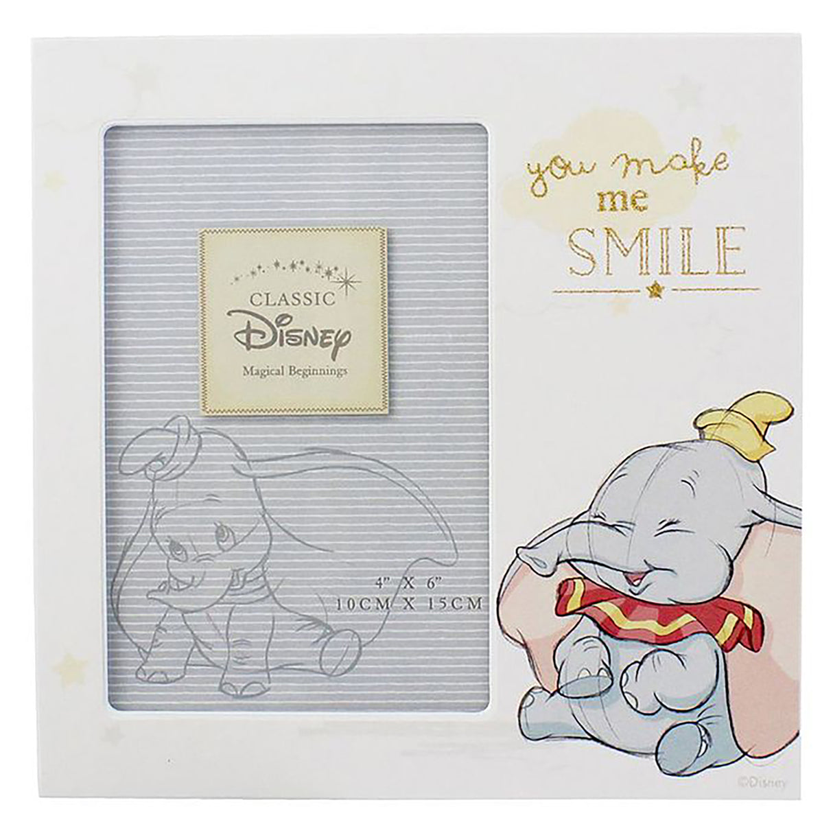Disney Dumbo You Make Me Smile Picture Frame