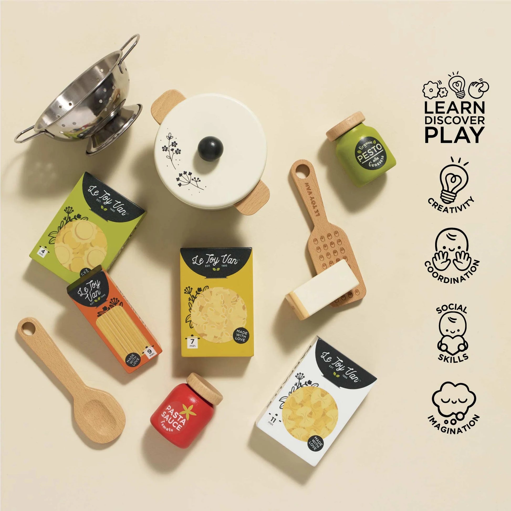 Le Toy Van Organic Pasta Set