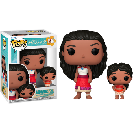 Funko Moana 2 Moana & Little Sis Simea Pop! Vinyl #1546