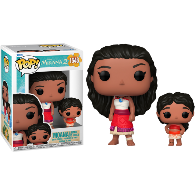 Funko Moana 2 Moana & Little Sis Simea Pop! Vinyl #1546