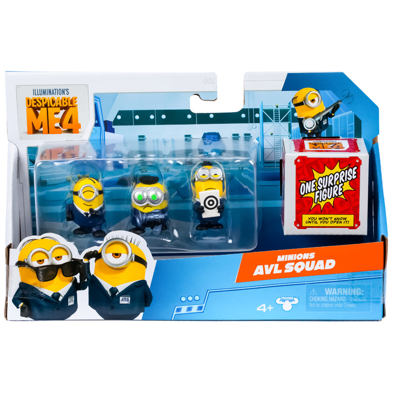 Despicable Me 4 Minions AVL Squad