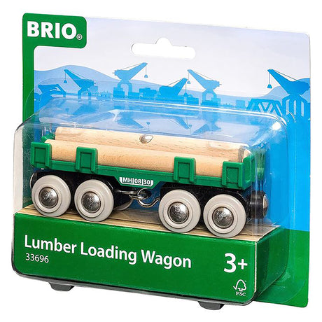 Brio 33696 Lumber Loading Wagon