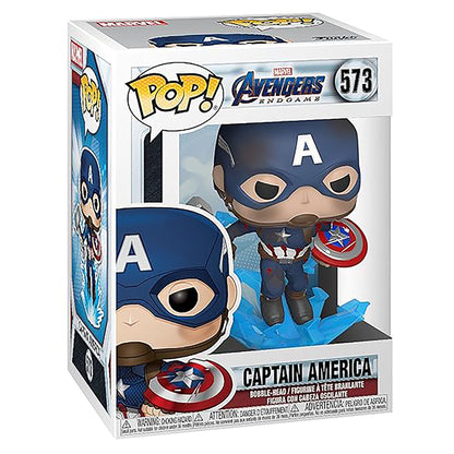 Funko Avengers 4: Endgame - Captain America with Mjolnir Pop! Vinyl Figure
