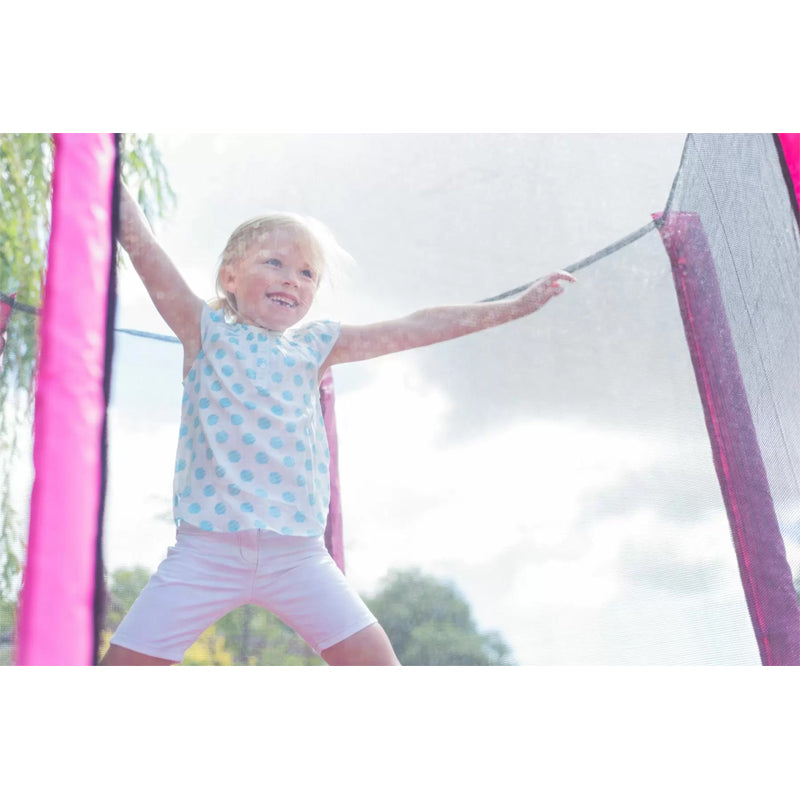 Plum 4ft Junior Springsafe Trampoline Pink