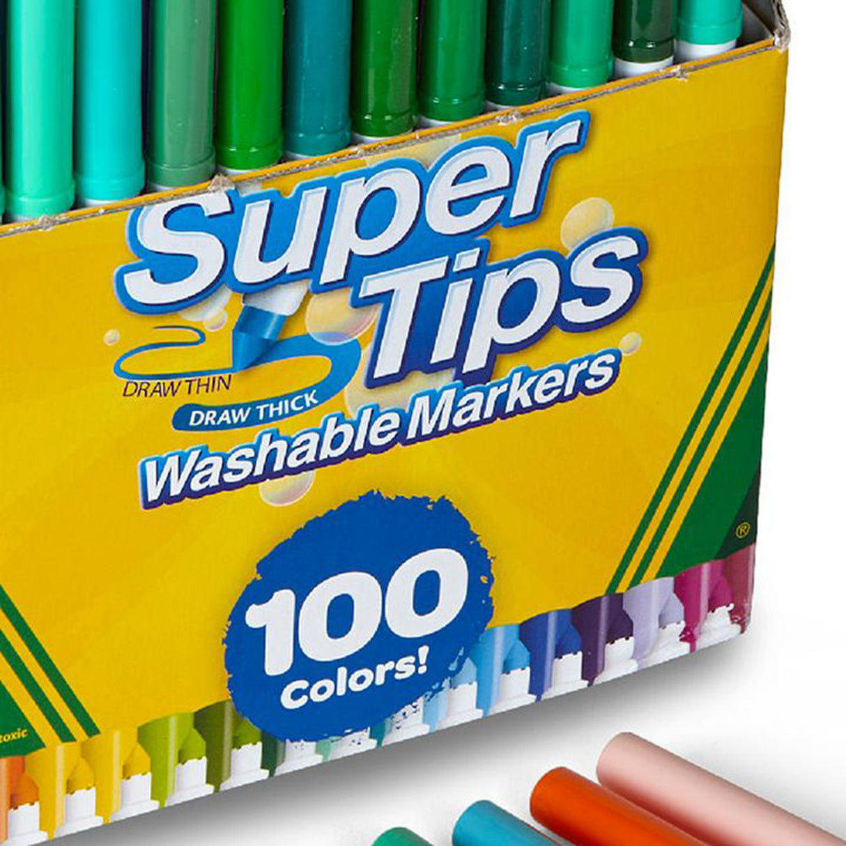 Crayola Super Tips Washable Markers (100 count)