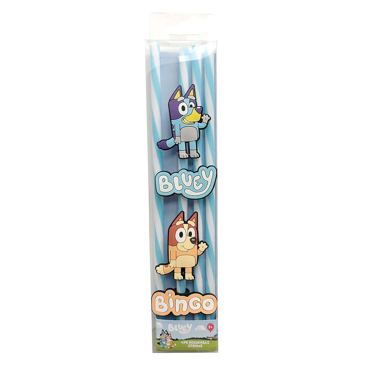 Bluey Reusable Straw Pack – Toys R Us Australia