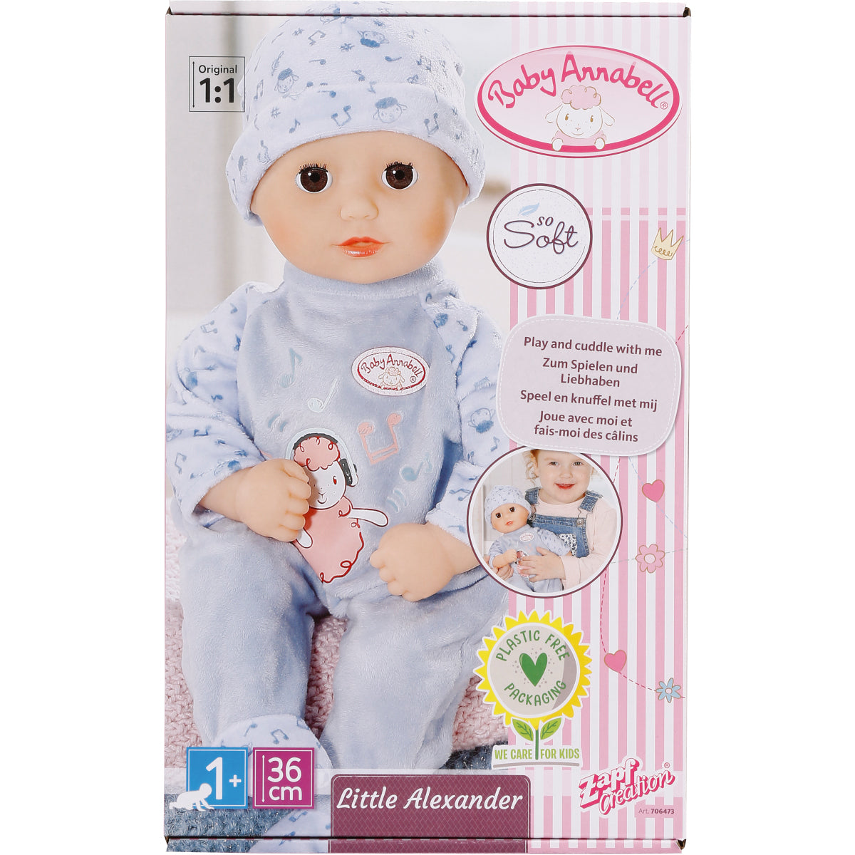 Baby annabell best sale little alexander