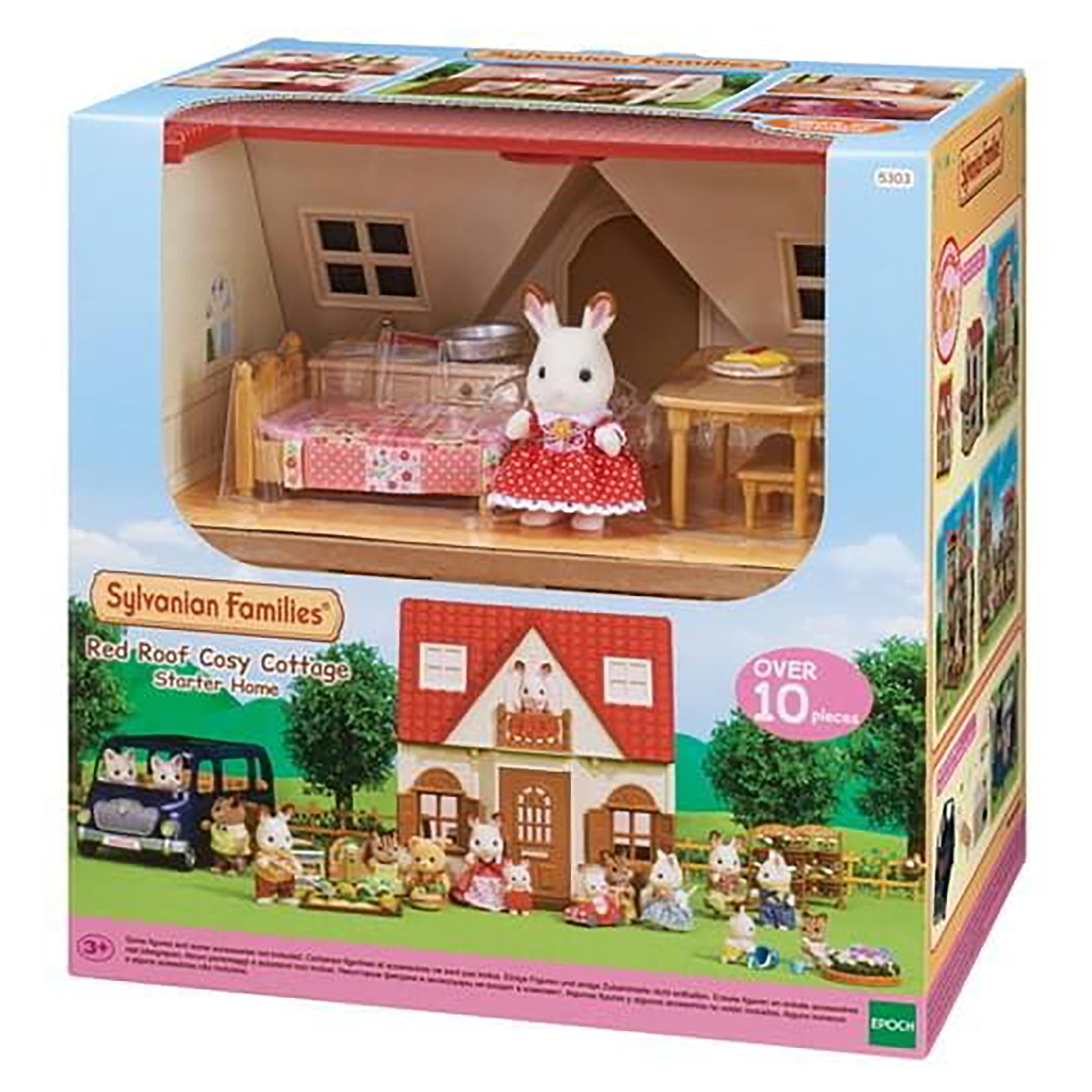 Sylvanian Families Red Roof Cosy Cottage Starter Home