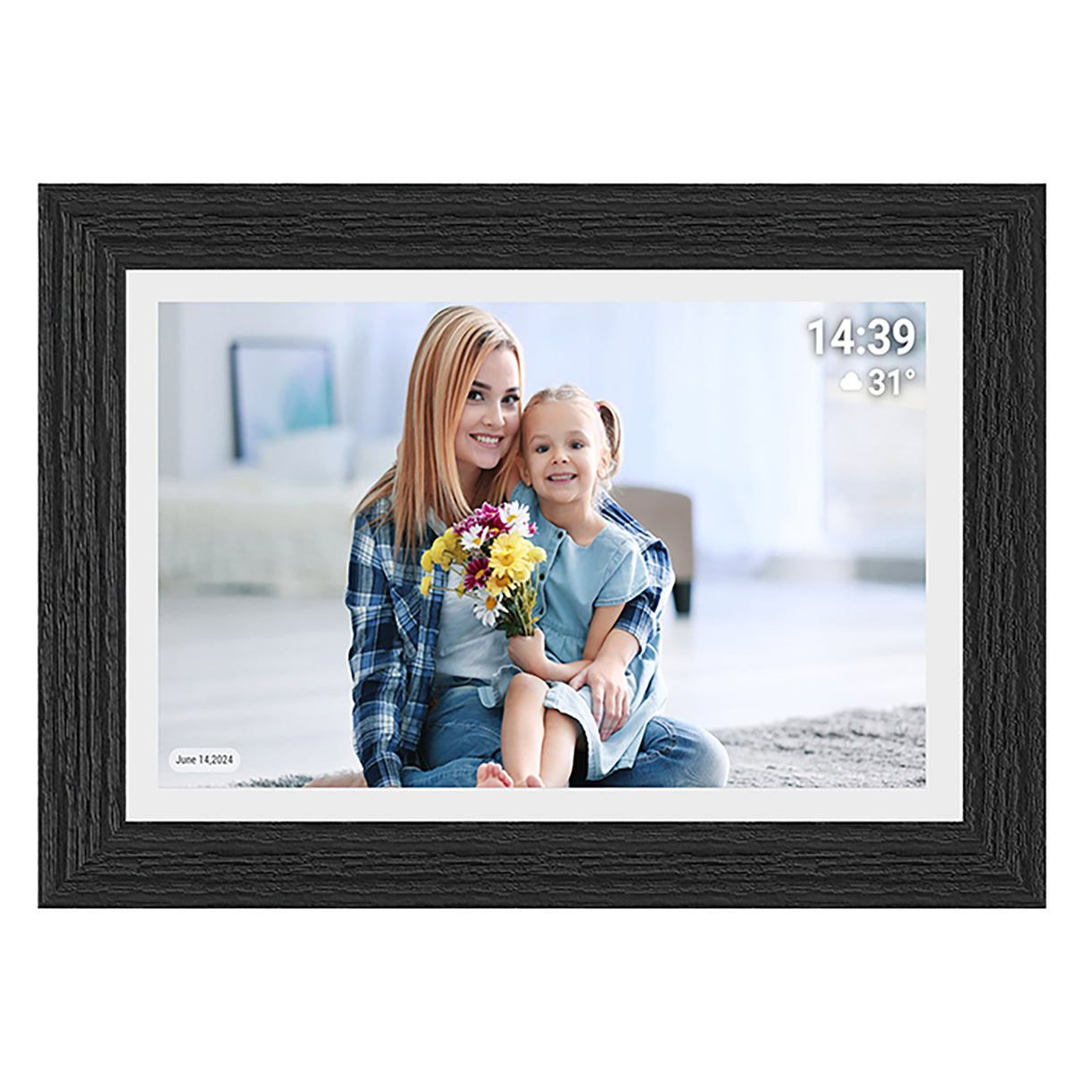 Soho 10.1" Smart Photo Frame 16:10 Fhd (1920 X 1200) With 1 Mdf Frame